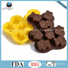 Wholesale Bear Shape Silicone Mould for Chocolate Baking Tool Si23